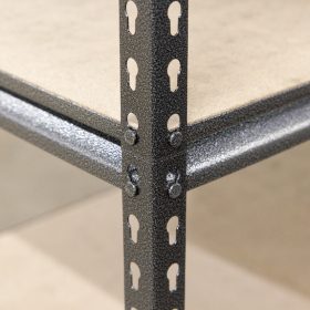   Matlock - 5 POLCOS, NAGY TEHERBÍRÁSÚ TARTÓÁLLVÁNY 123X61X183CM 318KG POLCONKÉNT