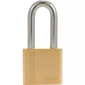 Matlock - 50X50MM BIZTONSÁGI SÁRGARÉZ LAKAT