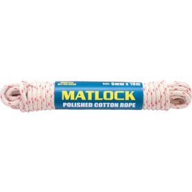   Matlock - NO.8 6MM PIROS PETTYES GYAPOT KÖTÉL 10 M-ES GOMBOLYAG