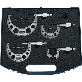 Oxford - 0-100MM 4 DB-OS KÜLSŐ MIKROMÉTER KÉSZLET