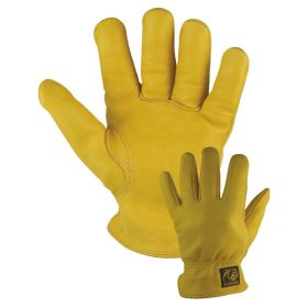   Panther sofőrkesztyű, bélelt, finom ujjhegyek, sárga borjúbőr