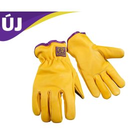 Panther sofőr kesztyű lila/sárga 10-es