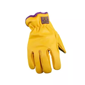 Panther sofőr kesztyű lila/sárga 10-es