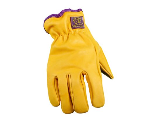 Panther sofőr kesztyű lila/sárga 10-es