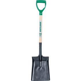 Rutland - KARBONACÉL SZÖGLETES LAPÁT KEMÉNYFA NYÉLLEL