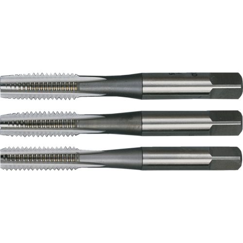 3/8"x24 unf egyenes hornyú hss kézi menetfúró készlet