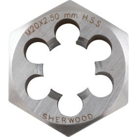 Sherwood - 20X2.50MM HATSZÖG ALAKÚ HSS MENETMETSZŐ