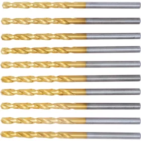   SwissTech - 3.30MM NORMÁL HOSSZÚ NAGYTELJESÍTMÉNYŰ HSS-CO 8% CSIGAFÚRÓ TIN BEVONATTAL