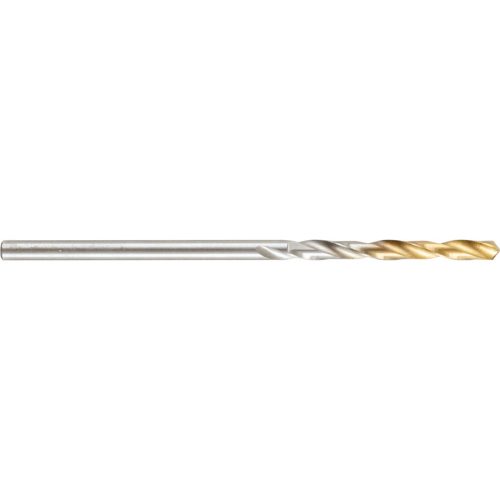 SwissTech - 2.00MM NORMÁL HOSSZÚ FÉNYES HSS CSIGAFÚRÓ TIN BEVONATÚ HEGGYEL