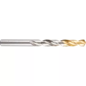   SwissTech - 5.90MM NORMÁL HOSSZÚ FÉNYES HSS CSIGAFÚRÓ TIN BEVONATÚ HEGGYEL