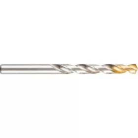   SwissTech - 9.00MM NORMÁL HOSSZÚ FÉNYES HSS CSIGAFÚRÓ TIN BEVONATÚ HEGGYEL