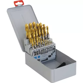   SwissTech - 1-13.00MM X 0.5MM HSS-TIN FÚRÓKÉSZLET 25 DARABOS