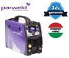 PARWELD XTM201Di 200A-os 3in1 inverteres, szinergikus hegesztőgép magyar menűvel