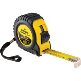 Yamoto - 5M SZALAGZÁRAS MÉRŐSZALAG GUMÍROZOTT HÁZBAN