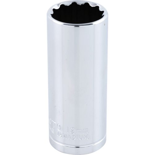 19mm hosszú dugókulcs 3/8" meghajtóval