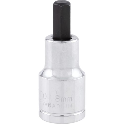 8mmx55mm hatszögő feltűzhető csavarbehajtó 1/2" meghajtóval