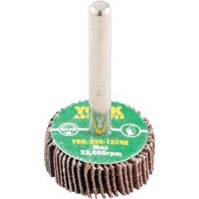   York - 30X10MM AL-OX LAMELLÁS CSAPOS CSISZOLÓKORONG 6MM SZÁRRAL P80