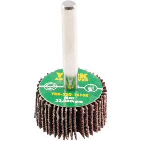   York - 30X15MM AL-OX LAMELLÁS CSAPOS CSISZOLÓKORONGP60-6MM SZÁRRAL