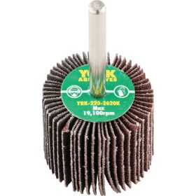   York - 40X30MM AL-OX LAMELLÁS CSAPOS CSISZOLÓKORONGP80-6MM SZÁRRAL