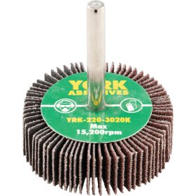   York - 50X15MM AL-OX LAMELLÁS CSAPOS CSISZOLÓKORONGP80-6MM SZÁRRAL