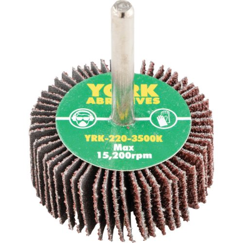 50x20mm al-ox lamellás csapos csiszolókorongp40-6mm szárral
