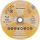 York Abrasives Gold - 230X3X22.23MM A30S DPC VÁGÓKORONG