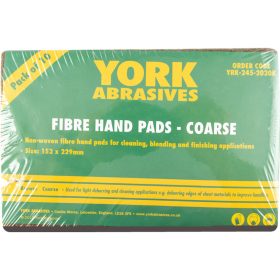 York - ROSTALAPÚ KÉZI CSISZOLÓLAPOK-BARNA (10DB/CS)