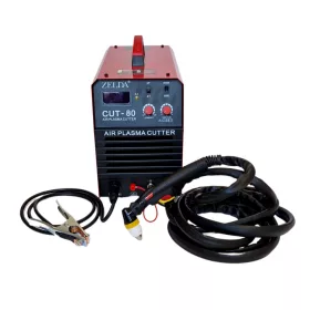   ZELDA CUT-80, 80A-os inverteres plazmavágógép, CNC vezérlés, P80 munkakábel