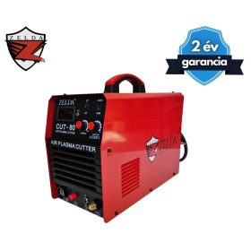   ZELDA CUT-80, 80A-os inverteres plazmavágógép, CNC vezérlés, P80 munkakábel