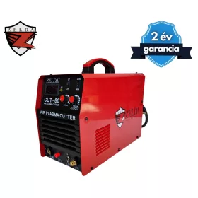   ZELDA CUT-80, 80A-os inverteres plazmavágógép, CNC vezérlés, P80 munkakábel