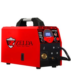   ZELDA ECOMIG-200 Multimig 4in1 inverteres szinergikus hegesztőgép