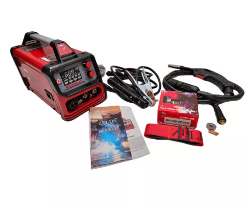 ZELDA MIG/MMA-161D 4in1 GAS/NOGAS hegesztőgép + Ajándék porbeles huzal