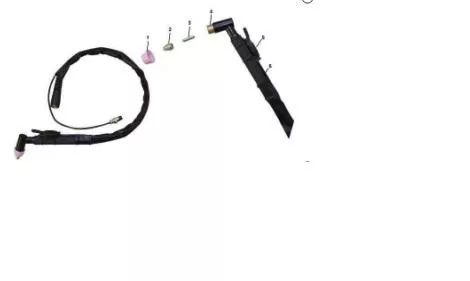 ZELDA AG60 plazmavágó munkakábel 4m