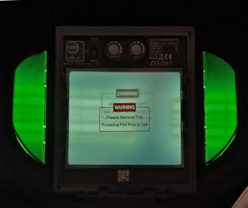 ZELDA automata fejpajzs, "Panorama", 4 szenz., látómező: 100x83mm. DIN 5-13