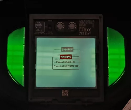 ZELDA automata fejpajzs, "Panorama", 4 szenz., látómező: 100x83mm. DIN 5-13