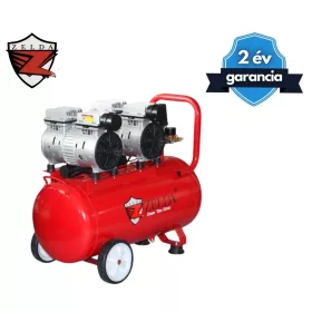 ZELDA extra csendes, olajmentes kompresszor 50L