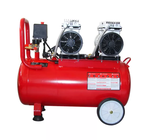 ZELDA extra csendes, olajmentes kompresszor 50L